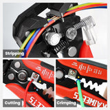 Kaiweets KWS-103 Self Adjusting Wire Stripper Wire Cutter Cable Stripper Clamp