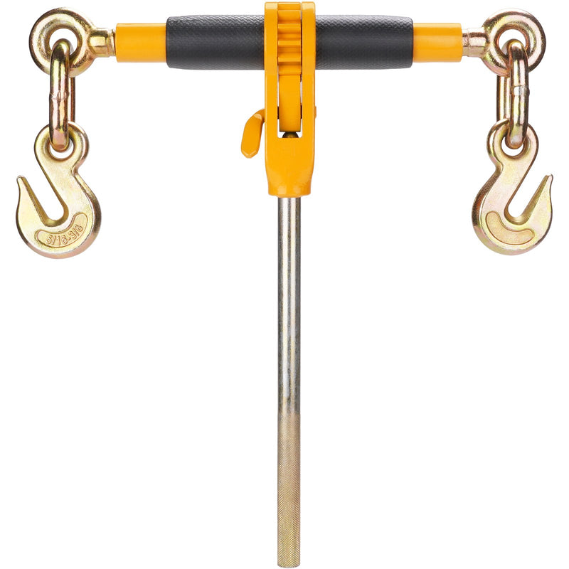 VEVOR Ratchet Chain Binder 3/8"-1/2" Load Binders 12000 lbs w/ G80 Chains 4 Pcs